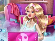 باربي تسوق وشراء الملابس