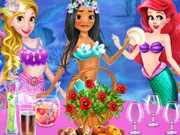 العاب بنات تلبيس حوريات البحر الجميلات